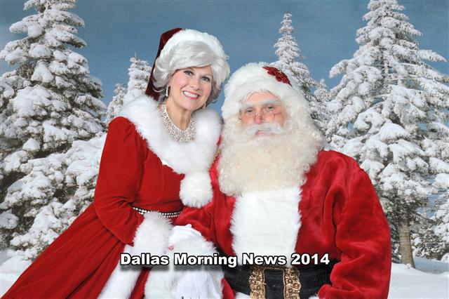 Dallas Morning News Santa Claus