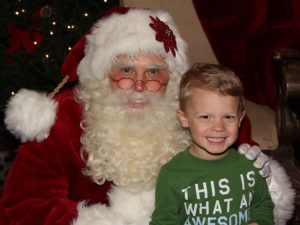 Authentic Bearded Santa Claus Model and Actor