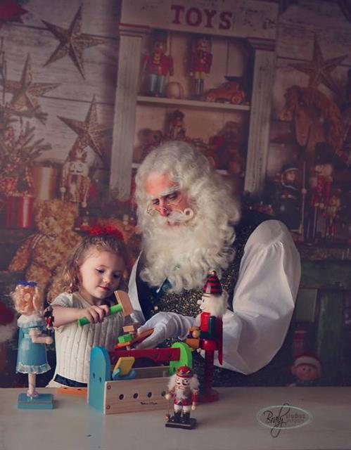 Real Beard Santa Claus Actor