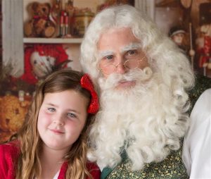 Realistic Bearded Santa Entertainer