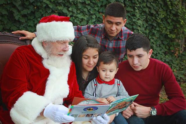 Real Beard Santa Home Visit