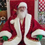 Santa and Santa Chair for Rent in Dallas