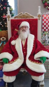 Santa and Santa Chair for Rent in Dallas
