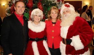 Southlake Mayor with Santa Claus