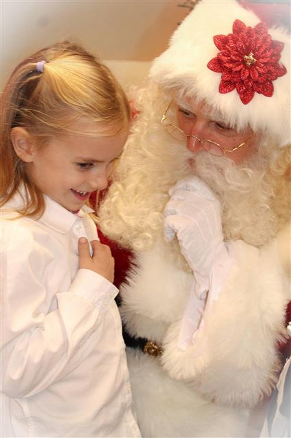 Real Bearded Santa Claus in Dallas