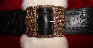 real santa claus belt