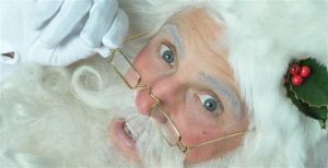 santa claus with eyeglass