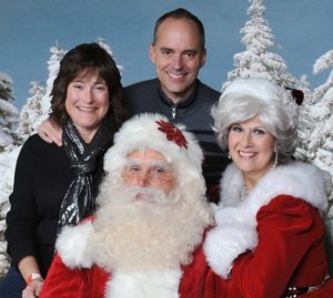 Santa Claus and Mrs. Claus Family pictures