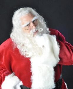 Book professional Santa in Flower Mound TX area