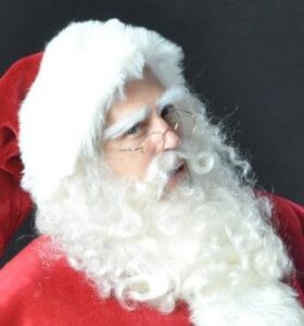 Professional real beard Santa Claus Dallas Texas