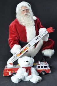 Real beard Santa for corporate events in Dallas TX