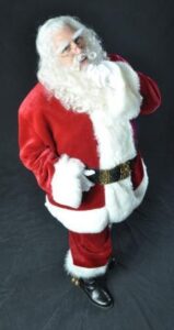 Real beard Santa for hire Dallas through HireSanta