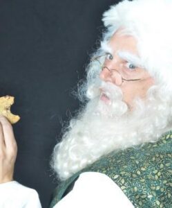 Real bearded Santa performer available in Dallas Fort Worth TX