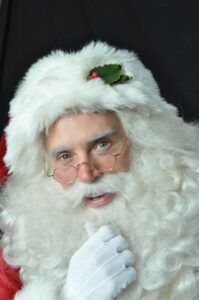 Santa Allen hospital visit Santa in Dallas TX