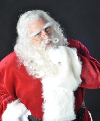 Real bearded Santa Claus for Little Rock Arkansas holiday events