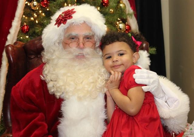 Real-bearded Santa Claus for Killeen Texas holiday events