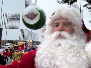 Traditional Santa Claus for Jacksonville Florida holiday events